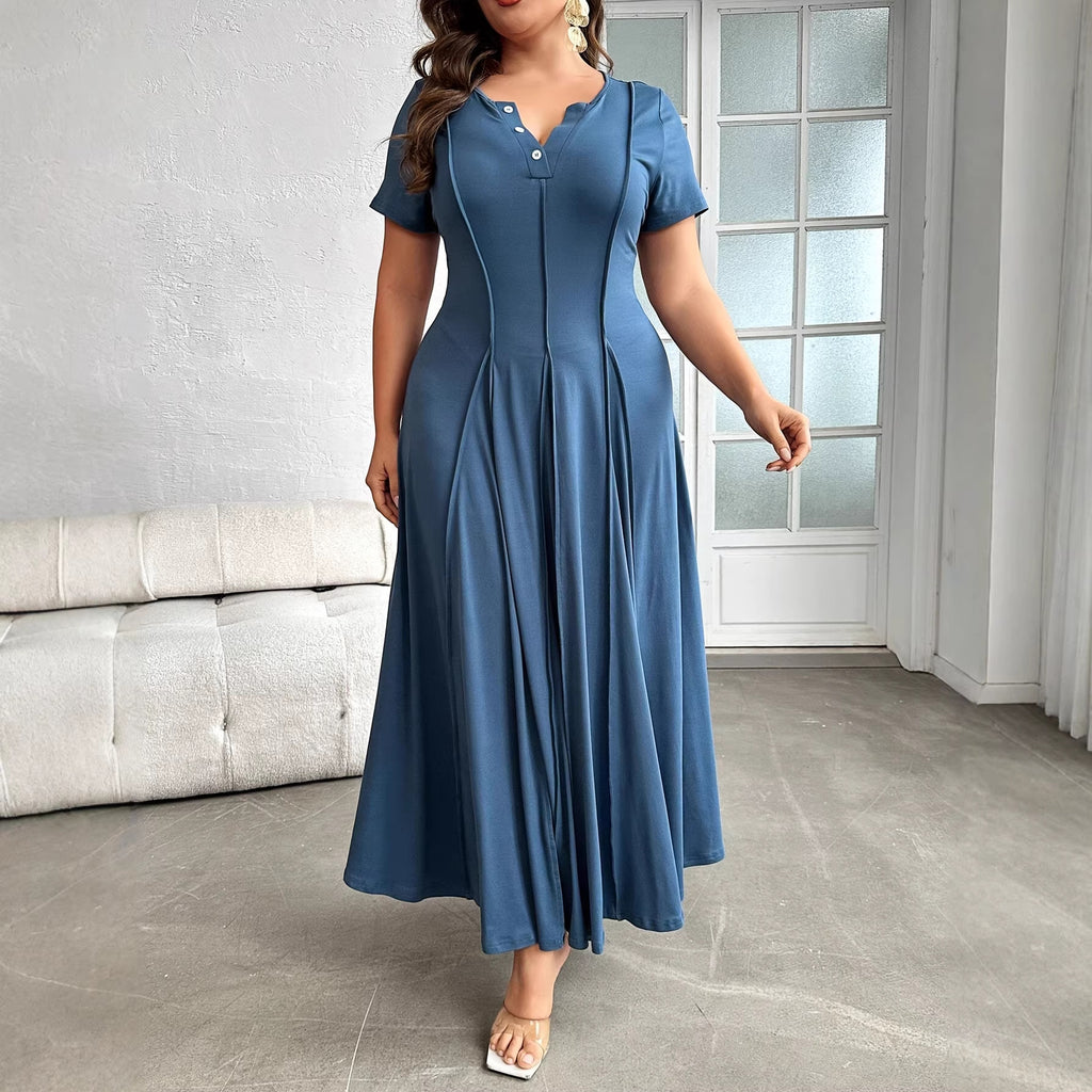 Plus-size Commuter Skirtperfect For Dates And Work