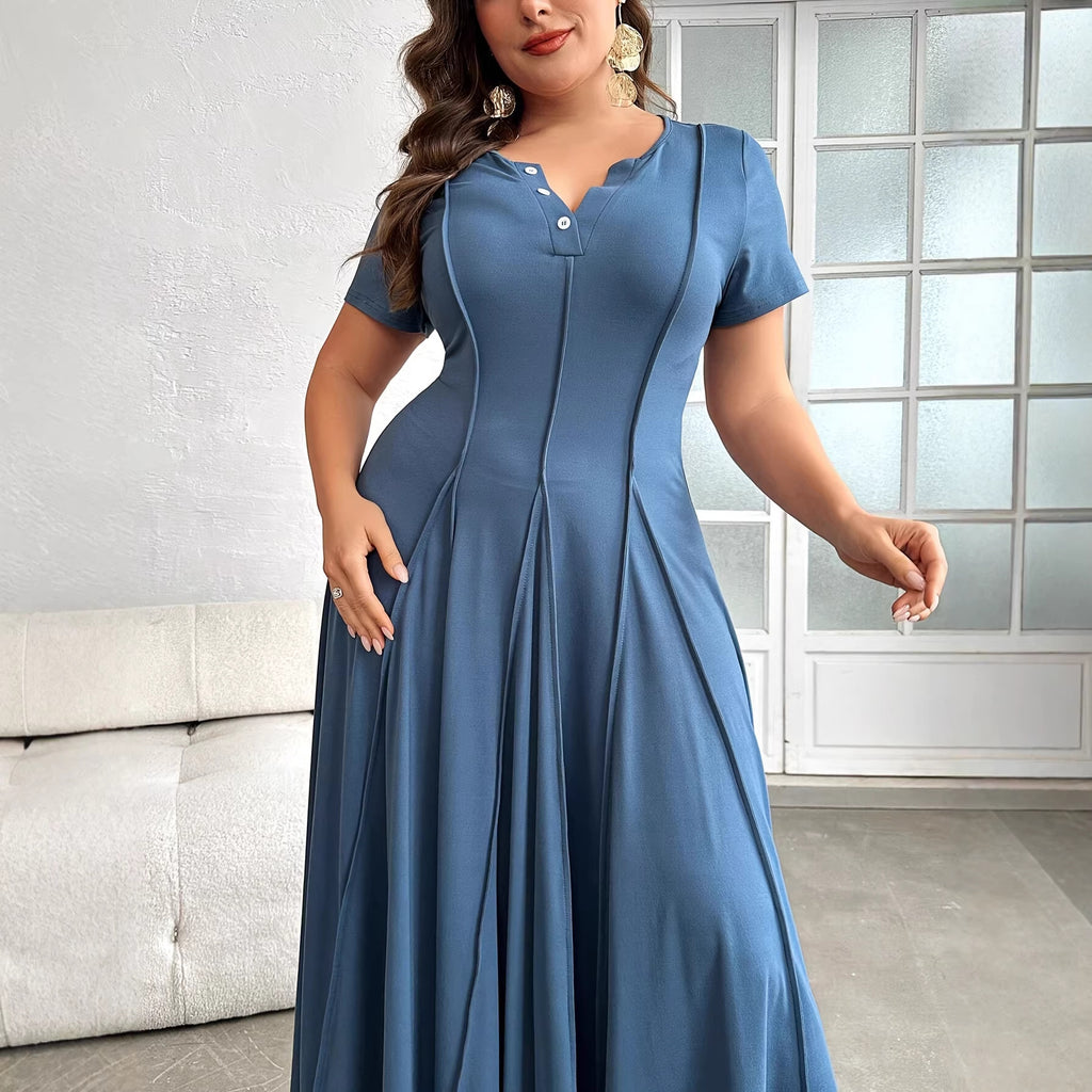 Plus-size Commuter Skirtperfect For Dates And Work