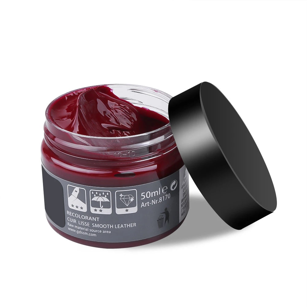 Car Leather Repair Kit Liquid Skin Recoloring Balm No Heat Repair Tool Auto Seat Holes Scratch Cracks rips restoration set shoes