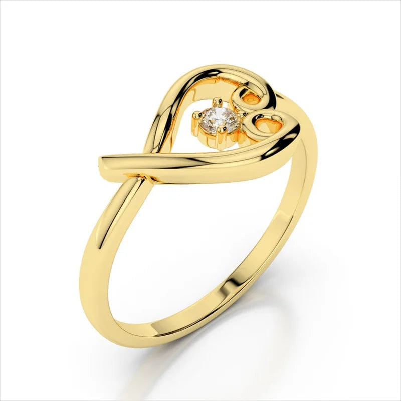 Fashionable Trendy Hip Hop CZ Stainless Steel Religious Gemstone Ring Claw Inlay Women's Various Animal Number