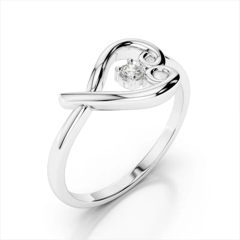Fashionable Trendy Hip Hop CZ Stainless Steel Religious Gemstone Ring Claw Inlay Women's Various Animal Number