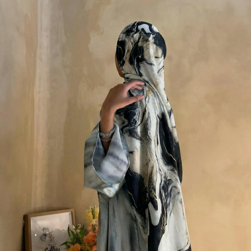 2026 Watercolor Print Hijabs for Women Muslim Wrap and Shawls Summer Modal Bandana Beach Sun Protection Foulard Headscarf