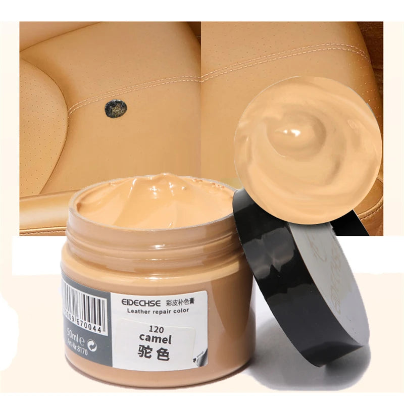 Liquid Skin Leather Repair Kit No Heat Leather Repair Tool Auto Car Seat Sofa Coats Holes Scratch Cracks Rips Restoration