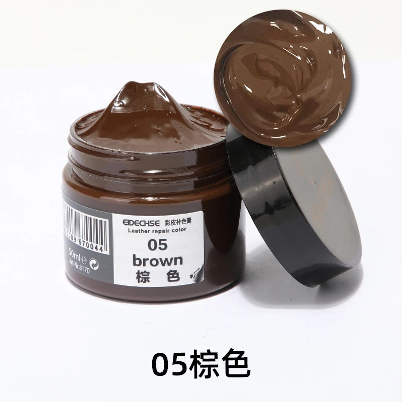 Liquid Skin Leather Repair Kit No Heat Leather Repair Tool Auto Car Seat Sofa Coats Holes Scratch Cracks Rips Restoration