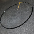 Fashion Brand Simple Black Beads Short Necklace Femme Ladies Choker For Women Party Jewelry
