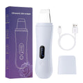 Ultrasonic Skin Scrubber Skin Spatula Ion Deep Face Cleaning 4 Modes Facial Lifting Ultrasonic Cleaner Peeling Skin Care Device