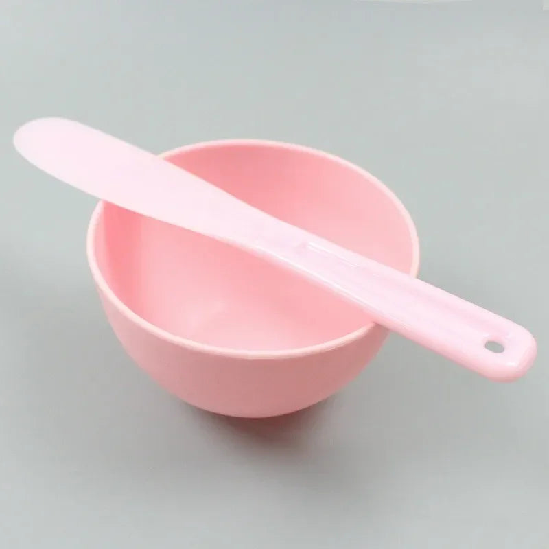 Face Mask Mixing Bowl Set Facial Skin Care Tools Kit Silicone Mask Brush Facial Applicator Spatula Measure Spoon Beauty Supplies