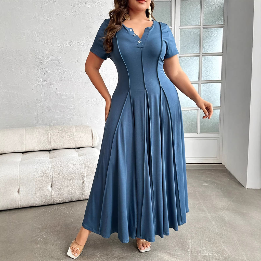 Plus-size Commuter Skirtperfect For Dates And Work