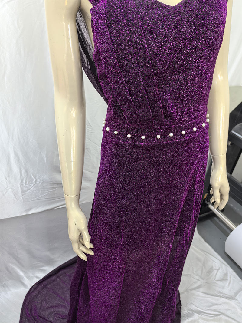 Women's Solid-Color Casual All-Match Halter Dress