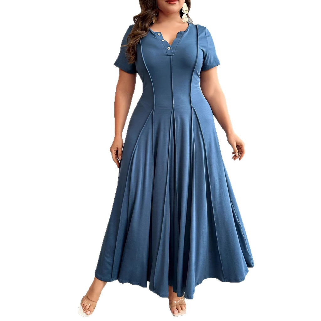 Plus-size Commuter Skirtperfect For Dates And Work